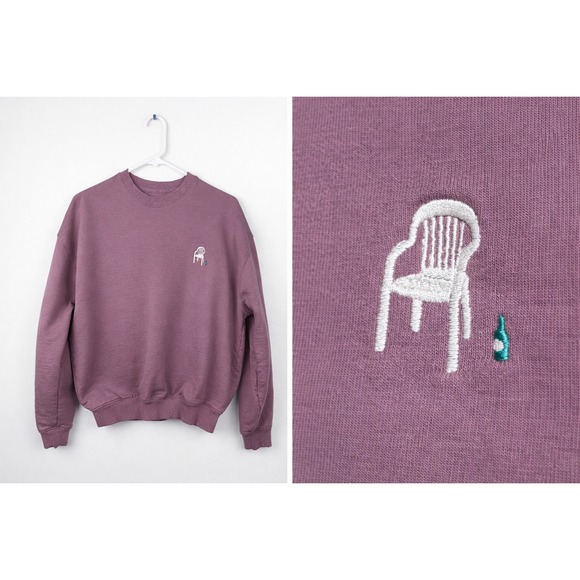 Stanley Tops - Stanley Stella Organic Cotton Crewneck Sweatshirt XXS Kaffa Coffee Bottle Chair
